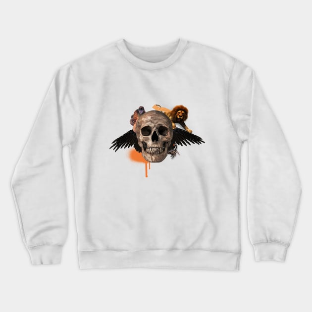 F*CK A FEAR Crewneck Sweatshirt by axfgraphics